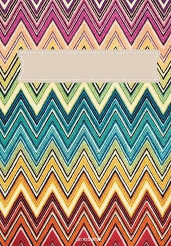 Missoni Muster Chevron Tagesplaner undatiert | To-Do-Listen | Kalender 2024 + 2025 | Planer | Notizbuch: Produktivität steigern, Termine planen, ... Wetter-Tracker, Geburtstagslisten