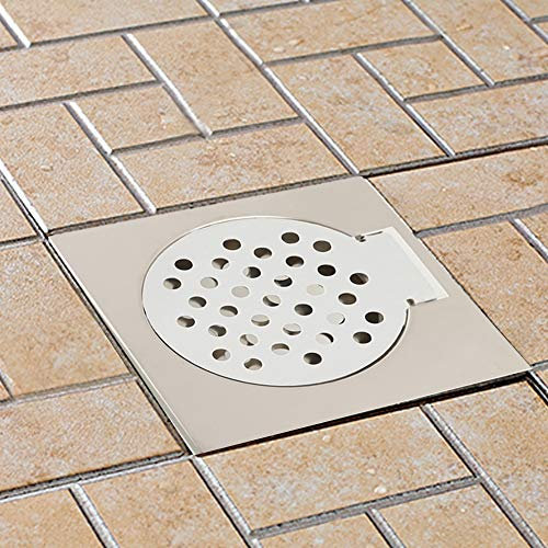 Edelstahl-Bad-BODENABLAUF LINEAR DUSCHABFLUSSGITTER Gitter ABWASSERVERStopfUNG FÜR Badezimmer, KÜCHE, Balkon