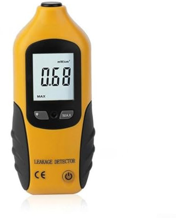 Oniissy Microwave Leak Detector with Sound Light Alarm,High Accuracy, Easy to Use, Digital LCD Display, Min/Max Data Hold, 0-9.99mW/cm² Range