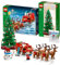Lego Natale 2024 Bundle - Lego Albero di Natale e slitta di Babbo Natale (40499 & 40573), Christmas Tree Lego, set di Natale Lego Inverno con Babbo Natale