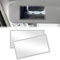 Adiwo Auto Sun Visor HD Makeup Mirror, Self-Adhesive Car Vanity Mirror, Universal Car Interior Cosmetic Mirror, Stainless Steel Car Visor Mirror, for Car Truck SUV Rear View Seatback Mirror, 2PCS