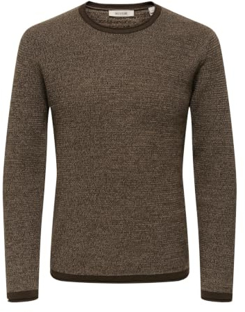 Only & Sons Onseric Reg 12 Struc Crew Knit Noos