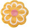 Zgehnao Plüsch-Fußmatte in nordischer Blumenform, leuchtend bunt, rutschfest, wasserabsorbierend, Duschvorleger, Bodenmatte, Fußpolster für Küche, Badezimmer, Schlafzimmer