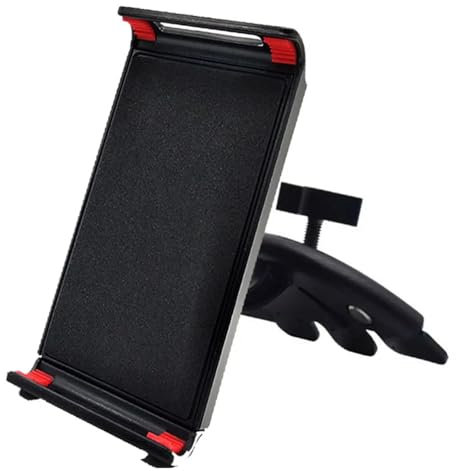 WXOSET Universel 7 8 9 10 11 Pouces Voiture CD Slot Support de Tablette Support de téléphone Portable Support Rotatif