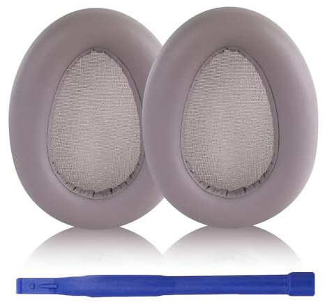 Aiivioll JBuds Lux ANC Replacement Ear Pads Compatible with JLAB JBuds Lux ANC Wireless Headphones, Earpads with Protein Leather, Earpads Cushions with Noise Isolation Foam（Purple）