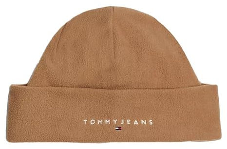 Tommy Hilfiger Herren-Mütze, braun, Linear, braun, Einheitsgröße