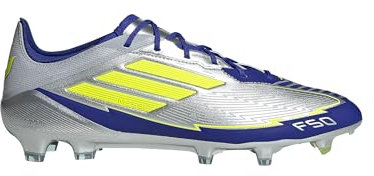 adidas Fútbol - Zapatos - Tacos F50 Elite FG Messi plata amarillo 42