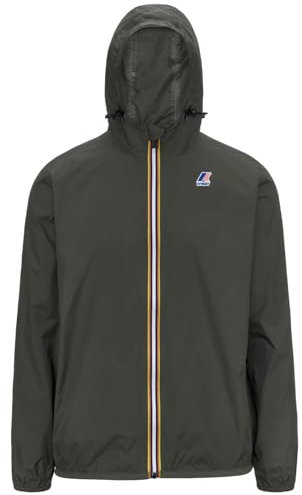 K-Way le vrai 4.0 Claude (FR/ES, Alpha/lettres, L, Taille normale, Taille normale, GREEN BLACKISH)