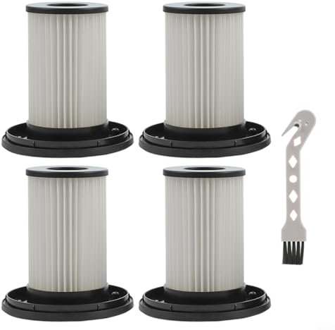BlesConi Lot de 4 filtres de rechange pour aspirateurs Bosch Unlimited Gen2 Series 8 pour modèles BBS8 BCS8 avec brosse d'entretien
