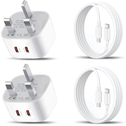 2Pack 45W USB C Charger Plug and Cable for Samsung Galaxy S25 Ultra/S25 Plus/S25/S24+/S24 FE/S24 Ultra/S23/S22 S21 S20,A56 5G/A36 A26 A16/A55 A25 A35 A54 A53 Type C Super Fast Charging Phone Adapter