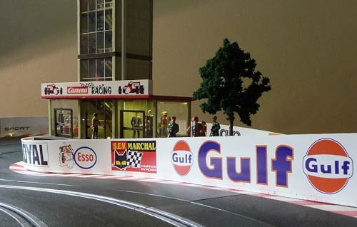 Slotcar LEITPLANKEN BANDE 200cm Länge x 6cm Höhe für Carrera DIGITAL