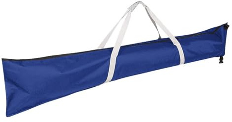 KQFCAZRE Waterproof Ski Storage Bag Ski Carrier with Lightweight Build and Balanced Handle for Comfort Suitable for Season Storage car to Slope Transport, Blue