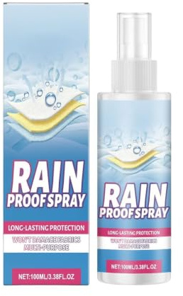 Generisch Textil Imprägnier Spray 100 ml Regenfeste Flüssigkeit | Stoff Schutz Spray für Schuh Jacke Hut Kleidung Rucksack Stiefel Polster Möbel