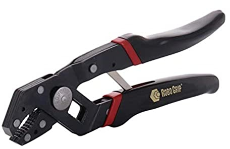 Sperrliste robo-grip 17,8cm, gebogene Backe Zange