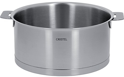 Cristel - F26QL - Faitout inox 26cm - sans poignée amovible - Collection Strate