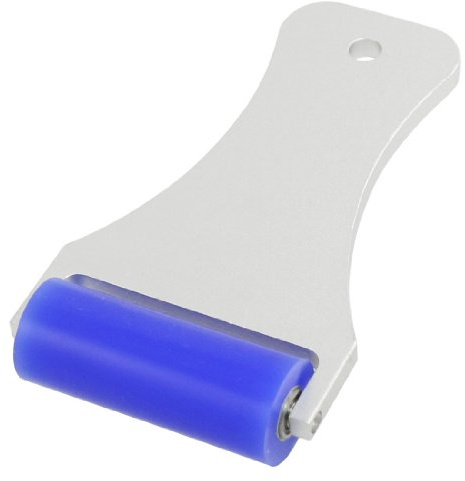 Sourcingmap 2 Long Anti-Static Sticky Silicone Roller Manual Cleaner Tool