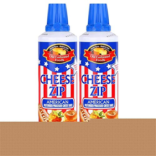 Old Fashioned Foods Cheese Zip 227g Amerikanischer Sprühkäse Cheddar (2er Pack)