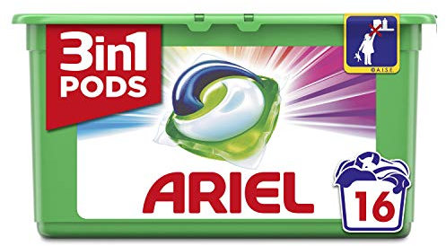 Ariel 3-in-1 Pods Farbe & Style Kaffeekapseln, 16 Waschgänge