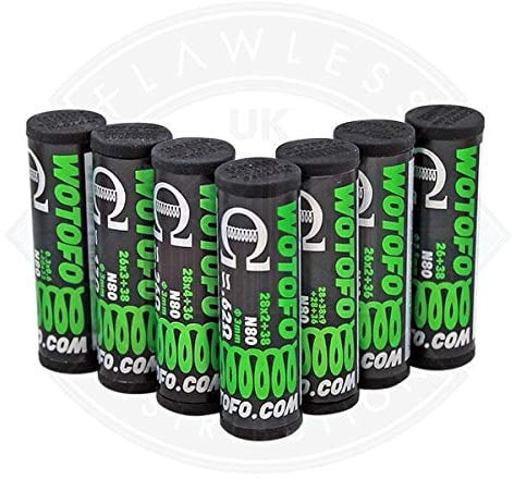 Wotofo Quad Core Fused Clapton Coil N80 (10 Stück)