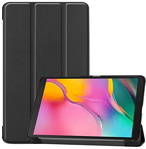 ProCase Galaxy Tab A 8.0 Cover 2019, Sottile Stand Custodie Rigide Copertura Intelligente con Auto Svegliati/Sonno per8.0 inch Galaxy Tab A 2019 Tablet Model SM-T290 (Wi-Fi) SM-T295 (LTE) –Nero