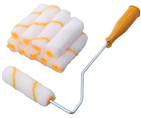 Cabilock Rouleau De Peinture Lavable De 4 Pouces Pour Plafonds À Domicile Et Bureau Pour Débutants