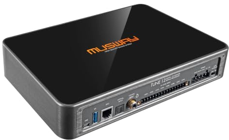 Musway TUNE12 | 12 Kanal High End DSP Soundprozessor MIT PC/APP-STEUERUNG