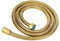 Manguera de Ducha Acero Inoxidable, Manguera de Ducha Flexible de 1,5m, Accesorios Baño de Repuesto para Manguera de Cabezal Ducha de Mano Dorada G1/2in