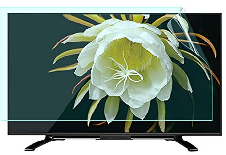 Anti-Reflective/Anti Blue Light TV Screen Protector - Anti Glare/Anti Scratch/Anti-Fingerprint Film - Relieve Eye Fatigue - for 75-85 inch Sony,Samsung,Hisense,LG Etc/Clear / 82inch 1831x1049mm