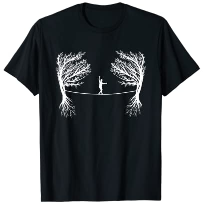 Balancieren Indoor Slackers Slackerliner Slackline T-Shirt