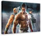 RIELLI Tekken Spiel Leinwand Poster Schlafzimmer Dekor Sport Landschaft Büro Zimmer Dekor Geschenkrahmen 30 x 45 cm