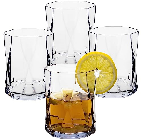 4x Campingglas Acryl 300ml KLAR Trinkglas Kunststoff Garten Picknick Becher