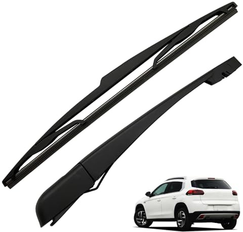 Balai Essuie-glace Arrière pour 307 C3 2002-2010, MCamooer Ensemble de Bras D'essuie-glace de Voiture Compatible avec Citroen C3 Accessoires 6429.T8 6423.92 6422.36