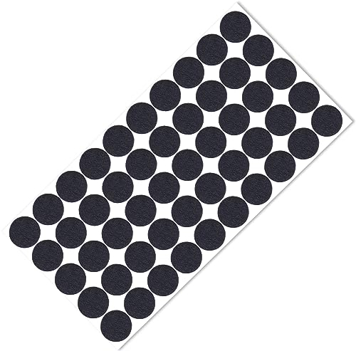 50 Stücke Filzgleiter für Stühle,Filzgleiter Schwarz,Filzgleiter Selbstklebend,Filzgleiter Selbstklebend Schwarz,Filz für Stühle,Filzgleiter Stuhl,für Tisch,Stühle,Möbel (25mm)