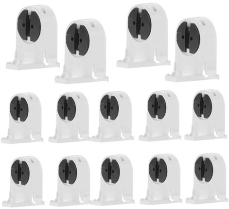 PRETYZOOM 20stücke Lampenfassungen Ersatz-glühbirnenfassungen Für Leuchtstoffröhren Haushalts Zubehör Deckenlampenfassung Fassungshalter Glühbirnensockel Licht Versorgung