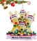 KERANEET Personalisierte Weihnachtskugeln Weihnachten Ornamente Weihnachtsanhänger Weihnachtsbaumschmuck Weihnachtsbaum Anhänger Weihnachtsbaumkugeln mit Namen für Weihnachtsbaum Deko Geschenk