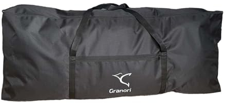 Granori Transporttasche für E-Scooter/Elektroroller bis 125 cm Länge | Leicht, geräumig, mit doppeltem Griff und extra Frontfach | Auch ideal für sperrige Teile wie Zelt - Gestänge