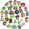 Story Shoe Charms 30pcs Different Decoration for Teens Adults Clog Accessories Party Favor