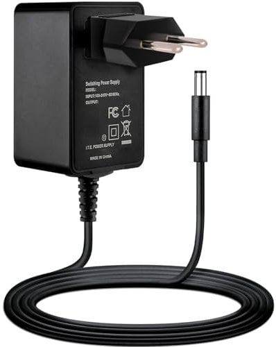 Guy-Tech Cable de alimentación AC/DC compatible con Mi Box MDZ-16-AB TV Streamer Player + enchufe de la UE