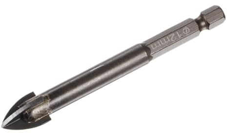 4/25pcs Titanium Masonry Drill Bit 3/4/5/6/7/8/10/12/14mm Carbide YG6X Concrete Drill Bit with Hex Shank(4pcs 14mm)