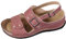 CreoQIJI Langlaufski Set Damen Klassisch Mit Bindung Und Schuhe Damensandalen Bequeme Und Modische Sandalen Mit Offener Spitze Und Einer Zehe Retro Leichte Strandurlaubssandalen Mit (Pink, 36)