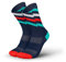 INCYLENCE ULTRALIGHT Laufsocken für Damen und Herren, atmungsaktiv und sehr dünn, 1 Paar (DE/NL/SE/PL, Numerisch, 35, 38, Regular, Regular, Waves Tricolore)
