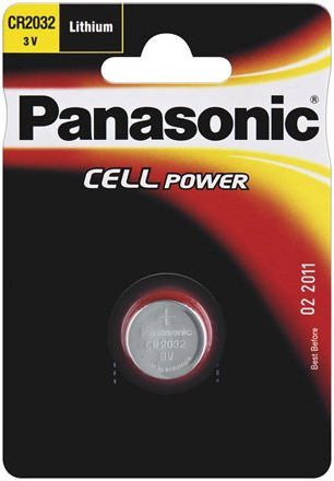 Panasonic CR2032 batteria a bottone, 3 V