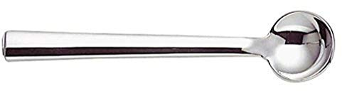 Alessi JH01 / 9 Rundes Modell Ensemble de 6 cuillères à soupe Moka en acier inoxydable 18/10, finition polie