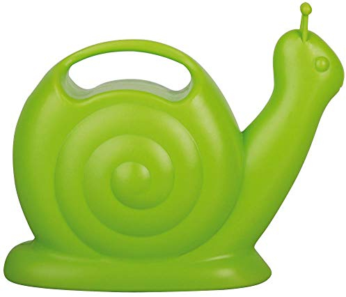 Esschert Design Gießkanne, Wasserkanne Motiv Schnecke in grün, ca. 26 cm x 11 cm x 22 cm