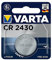 VARTA Lot de 2 Pile bouton lithium Electronics, CR2430, 3,0 Volt Blister de 1