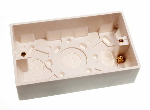 geformten Unterputzdose Aufputzdose 2-fach 35mm doppelt