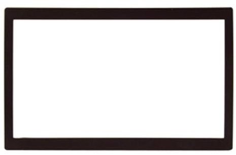 Facade Autoradio Double ISO - Universelle - Noir