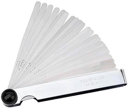 Draper 26 FB 26-blade Imperial spessimetro set, blu