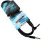 keepdrum GC-073 3m Stereo-Audiokabel | 6,3mm Klinke Winkelstecker | Instrumentenkabel Stereo | Symmetrisches Kabel für Keyboard und andere Audiogeräte