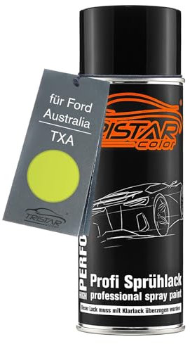TRISTARcolor Autolack Spraydose für Ford Australia TXA Toxic Green Basislack Sprühdose 400ml